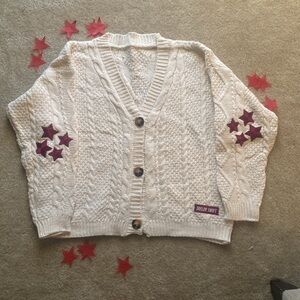 Never worn Taylor Swift Red cardigan size M/L